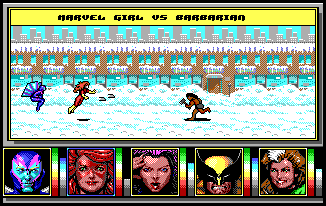 Marvel Girl (and Arch Angel) vs Barbarian