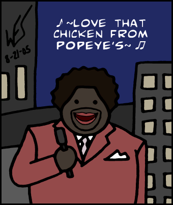 ''~Love that chicken from Popeye's~