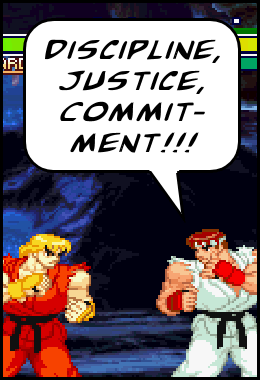 ''Discipline, Justice, Commitment!!!''