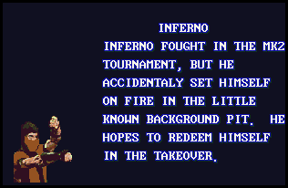 Poor Inferno.